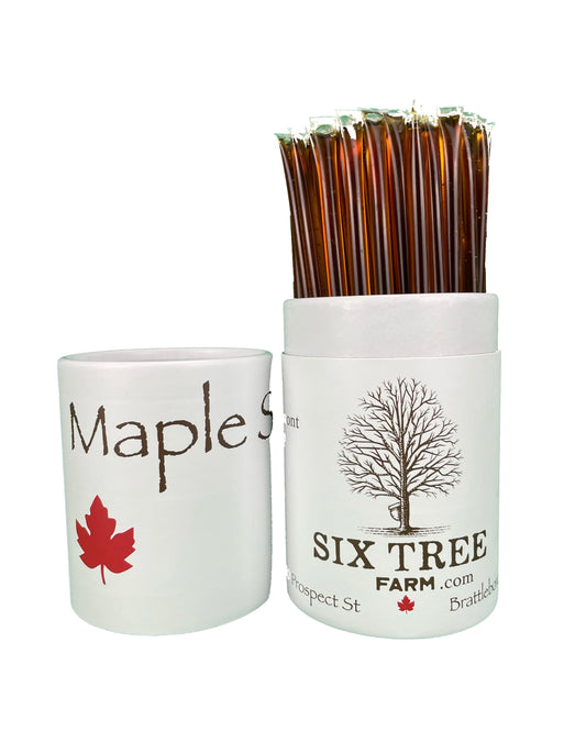 Maple Saplings - Maple Sticks - Maple Straws - 100% Pure State of Vermont Maple Syrup